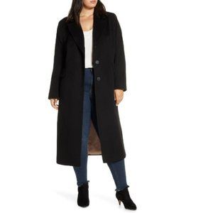 Fleurette Modern Long Reefer Coat